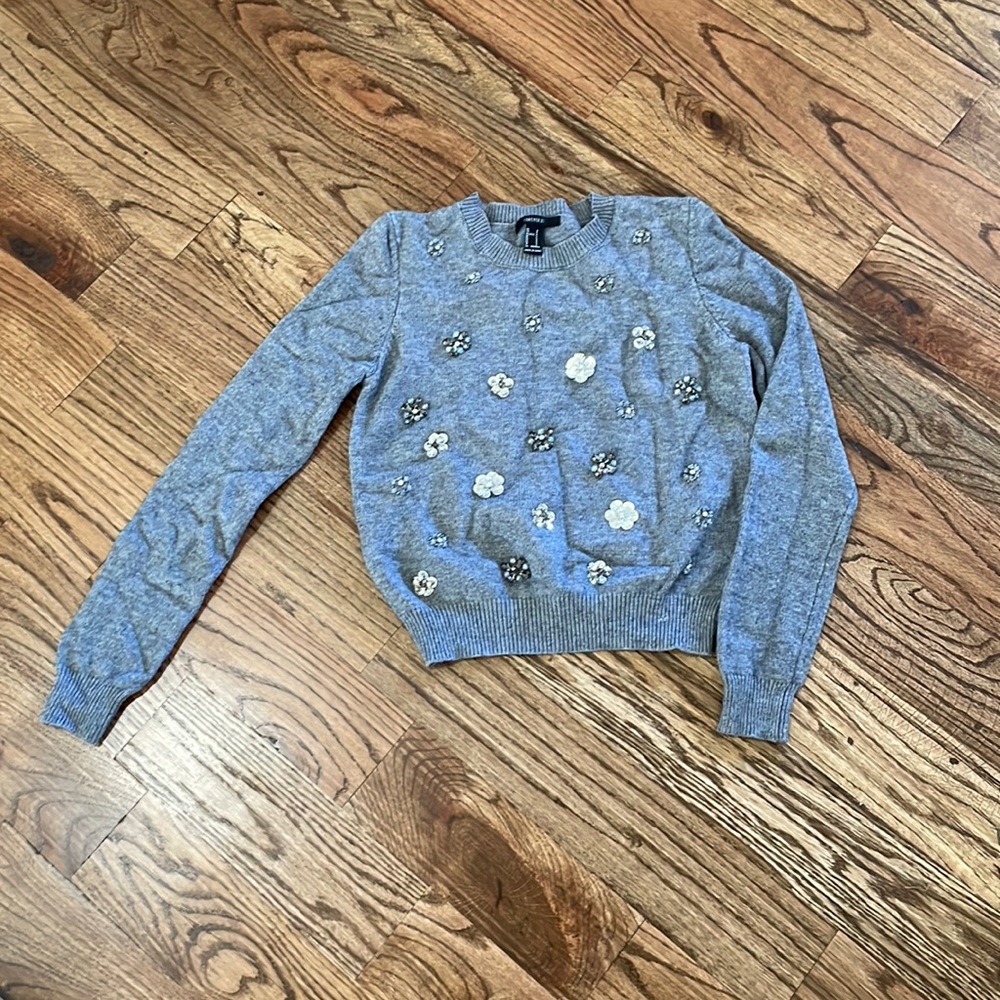 Forever 21 jeweled sweater